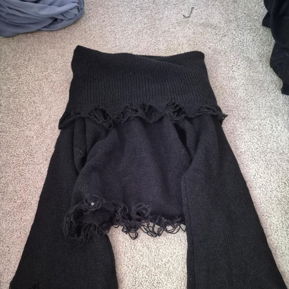 Romwe Women's Black Jumper